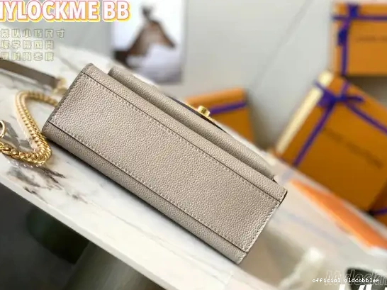 Official oldcobbler CHAIN VUITTON MYLOCKME LOUIS BAG 0529